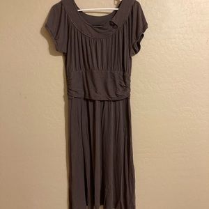 William Riera Large Pencil Dress Dark Gray